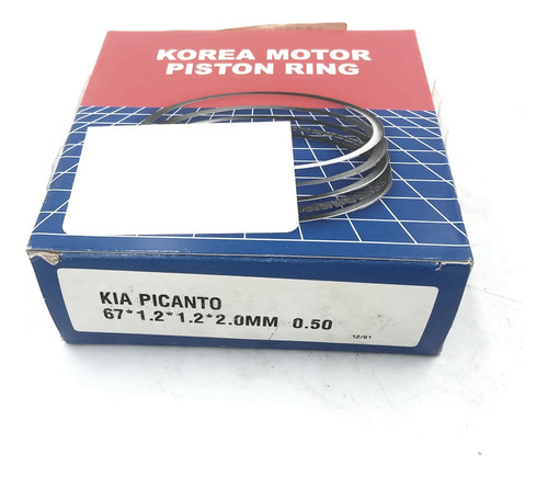 Jgo.anillos Hyundai 0.20 Kia Picanto 67mm  67*1.2*1.2*