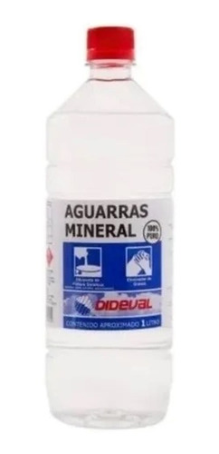 Aguarras Mineral Dideval 1 Litro Disolvente Transparente