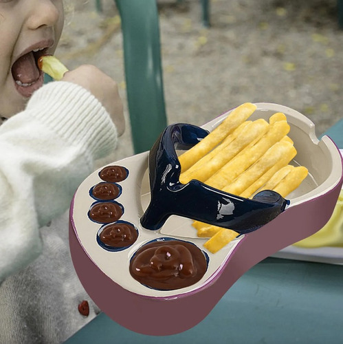 Restaurante Doméstico Azul 2 De Snack Bowls