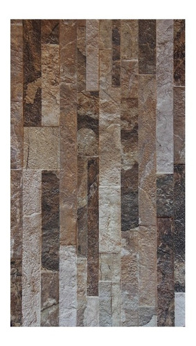 Imagen 1 de 5 de Ceramica 31x53 Muro Piedra Brick -efectivo- Servicersa