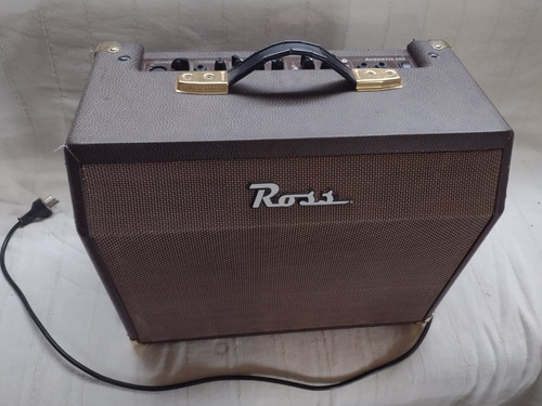 Amplificador Ross A25c Multipropósito De 25w Color Marrón