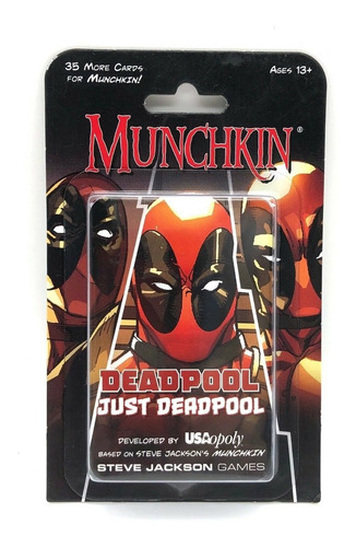 Expansión Juego De Mesa Marvel Munchkin Deadpool 