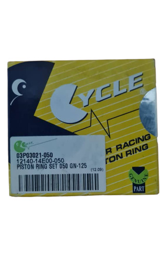 Anillos 0.50 Cycle Racing Gn-125/en-125**