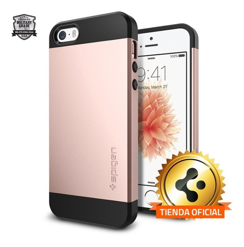Spigen iPhone SE 5s 5 Slim Armor Rose Anti Im 100% Original