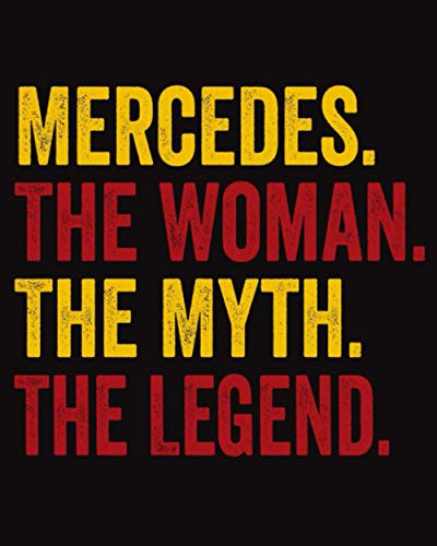 Mercedes The Woman The Myth The Legend: Regalo De Cuaderno P