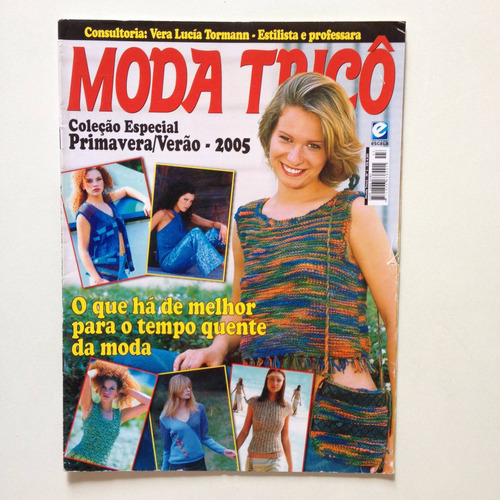 Revista Moda Tricô Coleção Primavera Colete Blusas Bb999