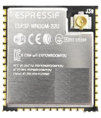 Modulo Wifi Bluetooth Esp32 Esp32-wroom-32u 16m 128mbit