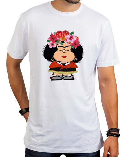 Remera Mafalda Frida Kahlo Modal Premium Hombre Mujer Niños-
