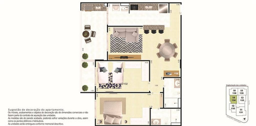 Imagem 1 de 1 de Apartamento, 2 Dorms Com 82.64 M² - Jardim Imperador - Praia Grande - Ref.: Ctm719 - Ctm719