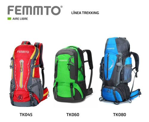 Imagen 8 de 9 de Mochila De Camping Y Trekking Mochilero Viaje 80 Lts Tactica