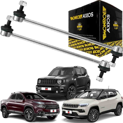 Par Bieleta Dianteira Fiat Toro Jeep Compass Renegade Novo..