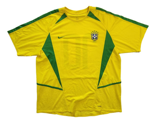 Jersey Brasil 2002 Nike #10 Rivaldo