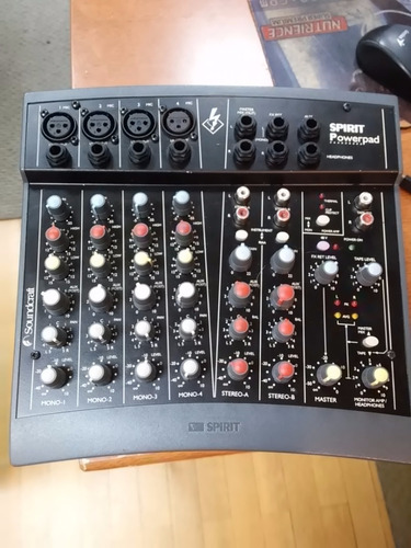 Soundcraft Spirit Folio Powerpad  Powered Mixer