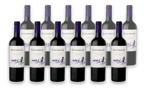 Vino Zuccardi Serie Q Malbec Pack X12 Unidades