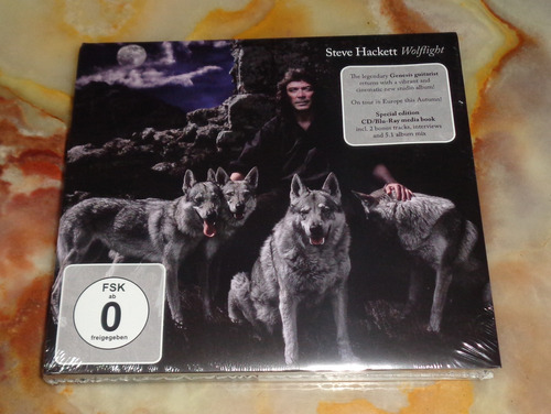 Steve Hackett - Wolflight - Cd + Blu Ray Nuevo Germany