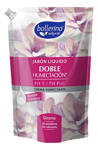 Ballerina Jabón Líquido Crema Humectante Dp 750 Ml