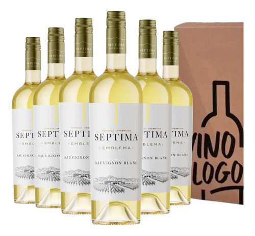 Vino Septima Emblema Sauvignon Blanc 750ml X6 - Vinologos