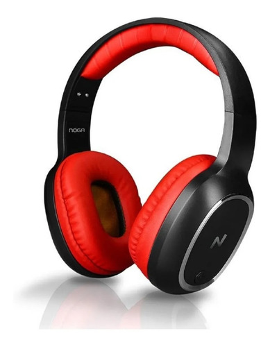 Auriculares Inalámbricos Noga Aris Ng-bt469 Rojo