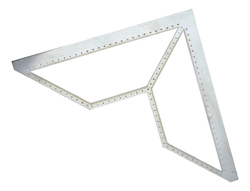 Régua De Piso Acessórios Banheiro Para 30x30cm
