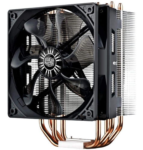 Imagen 1 de 7 de Cooler Master Enfriador De Cpu Hyper 212 Evo 4 Tubos De C...