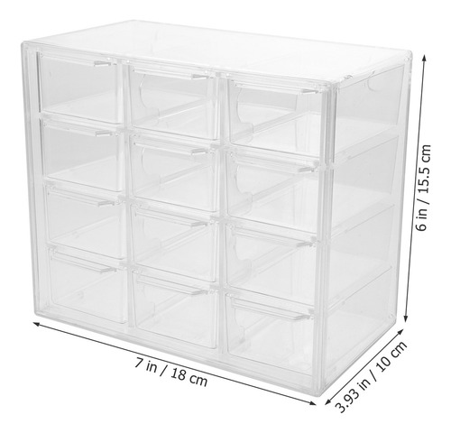 Cajonera Transparente, Caja De Herramientas Para Maestros, E