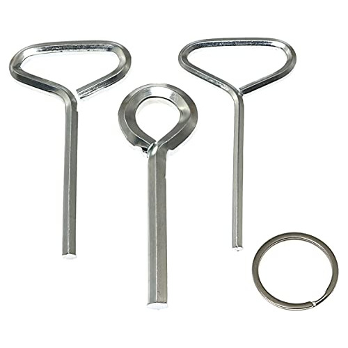 3pcs Hexagonal Triangle Wrenches, Hex Dogging Key With ...