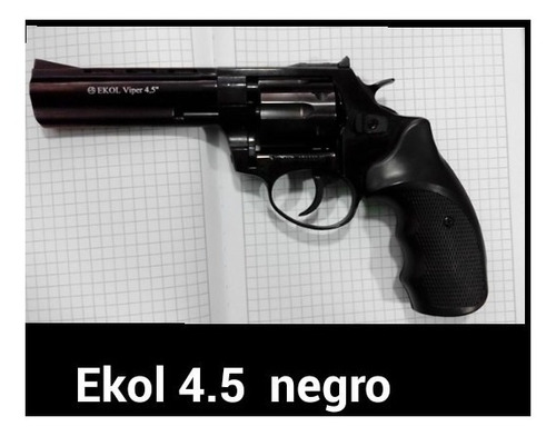 Revolver Detonador Fogueo Ekol 4.5 Negro + 50 Tiros