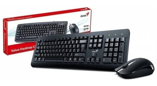 Imagen 2 de 10 de Teclado Y Mouse Usb Genius Combo Km-160