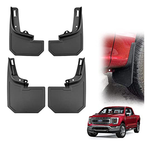 Guardabarros Aptos Para Ford F150 2021 2022, Protectores Par