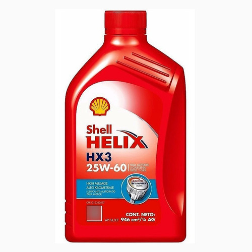 Aceite 25w60 Hx3 Shell Diesel/nafta X 1 L - Blanis.