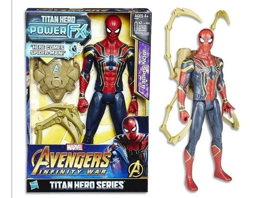 Marvel Iron Spider Avengers Titan Hero Series Power Fx