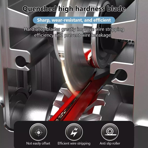 Para Aleaciones De Aluminio Y Plata: Pelacables Eléctrico