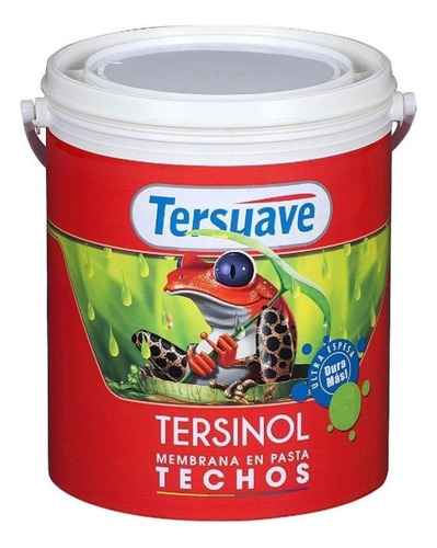 Tersinol Techos Membrana En Pasta 10 Kgs. Dimensión Color P Color Blanco