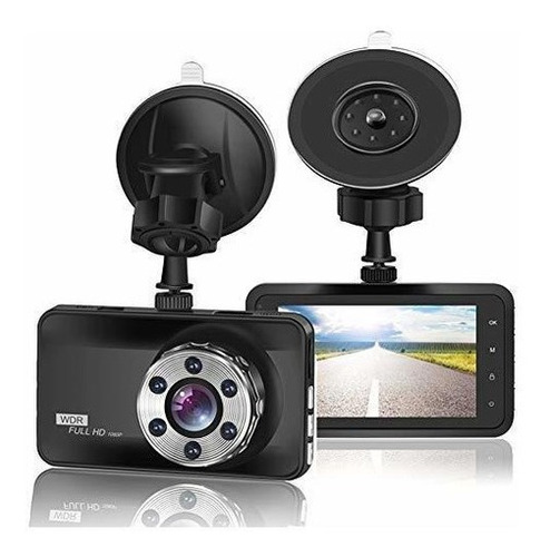 Orskey Dash Cam 1080p Full Hd Coche Dvr Dashboard Cámara Gra