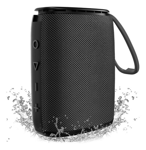 Altavoz Bluetooth Impermeable Ipx7, Hadisala H3 Altavoz Inal Color Negro 110v