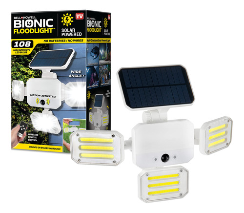 Bionic - Reflector Blanco De Bell+howell - Luces Solares Par