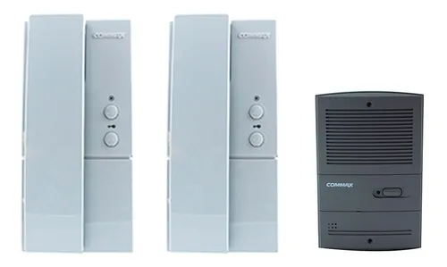 comprar Kit Portero 2 Telefonos Intercomun.+fte.embutir Dp101 Commax