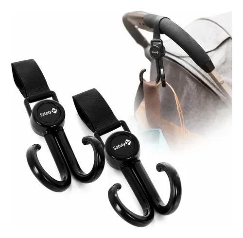 Safety 1St Gancho Para Carrinho De Bebê Safety 1st Pendurar Mochilas Preto