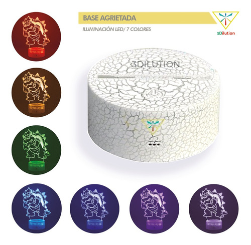 Lampara De Mesa Bojji Ousama Ranking Base Agrietada