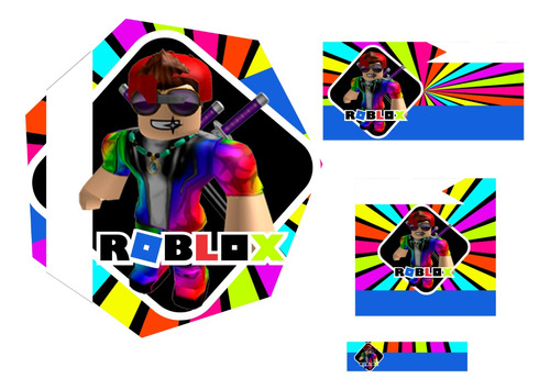 Etiqueta Escolar  Roblox 2 Kit Imprimible 