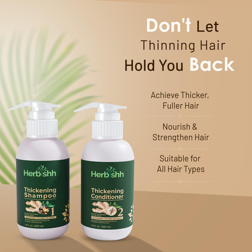 ChampĂș Espesante Y Acondicionador De Cabello Con Extracto De