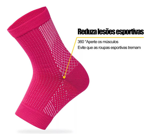 Un Par De Calcetines Ortopédicos De Compresión Para El Tobil