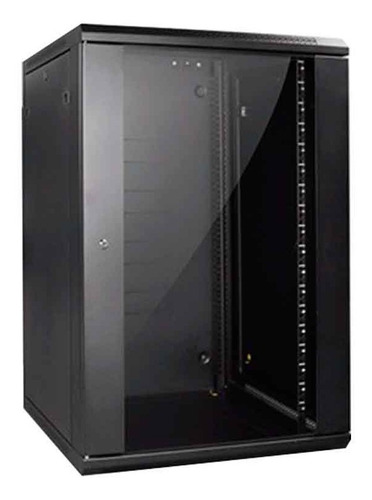 Rack De Pared Gabinete Cerrado 12u Puerta De Vidrio