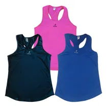 Comprar Pack X3 Musculosas Deportivas Mujer Sudadera Indumentaria