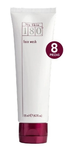 Kit De 8 Piezas Dermolimpiador 180° Face Wash Nuskin 