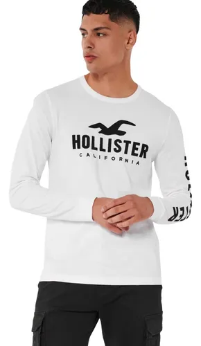 Camisetas manga larga hollister hombre new arrivals