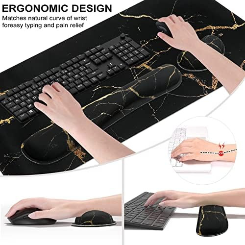 Artiron Mouse Pad Muñequera, Reposamuñecas Para Teclado, Mou