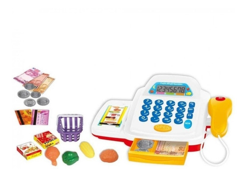 Linha Mini Chef Registradora Com Acessórios Xalingo 11476