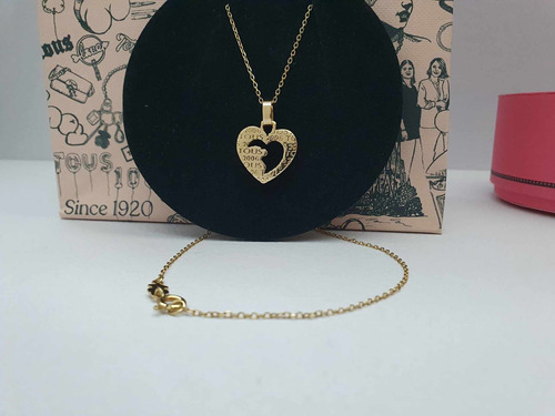 Collar Con Dije Tous Oro 18k Original No Tiffany Pandora Lv