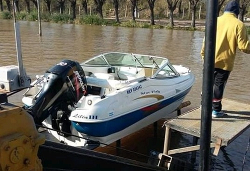 Lancha Geuna Motor Mercury 50hp 4 Tiempos 2011 Impecable.